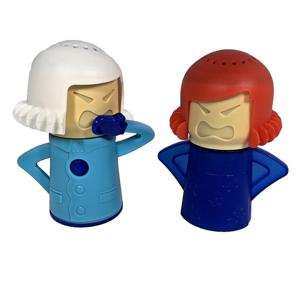 2PCS Angry Mama‎ Microwave Cleaner with Cool Mama Deodorizer